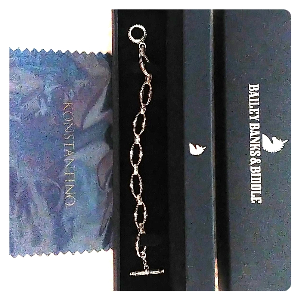 Bailey Banks & Biddle Konstantino Charm Bracelet